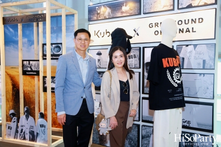 KUBOTA x GREYHOUND ORIGINAL PRESENT ‘Turn waste to Agri-Wear’