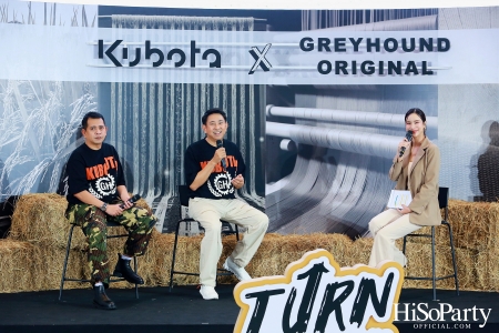 KUBOTA x GREYHOUND ORIGINAL PRESENT ‘Turn waste to Agri-Wear’