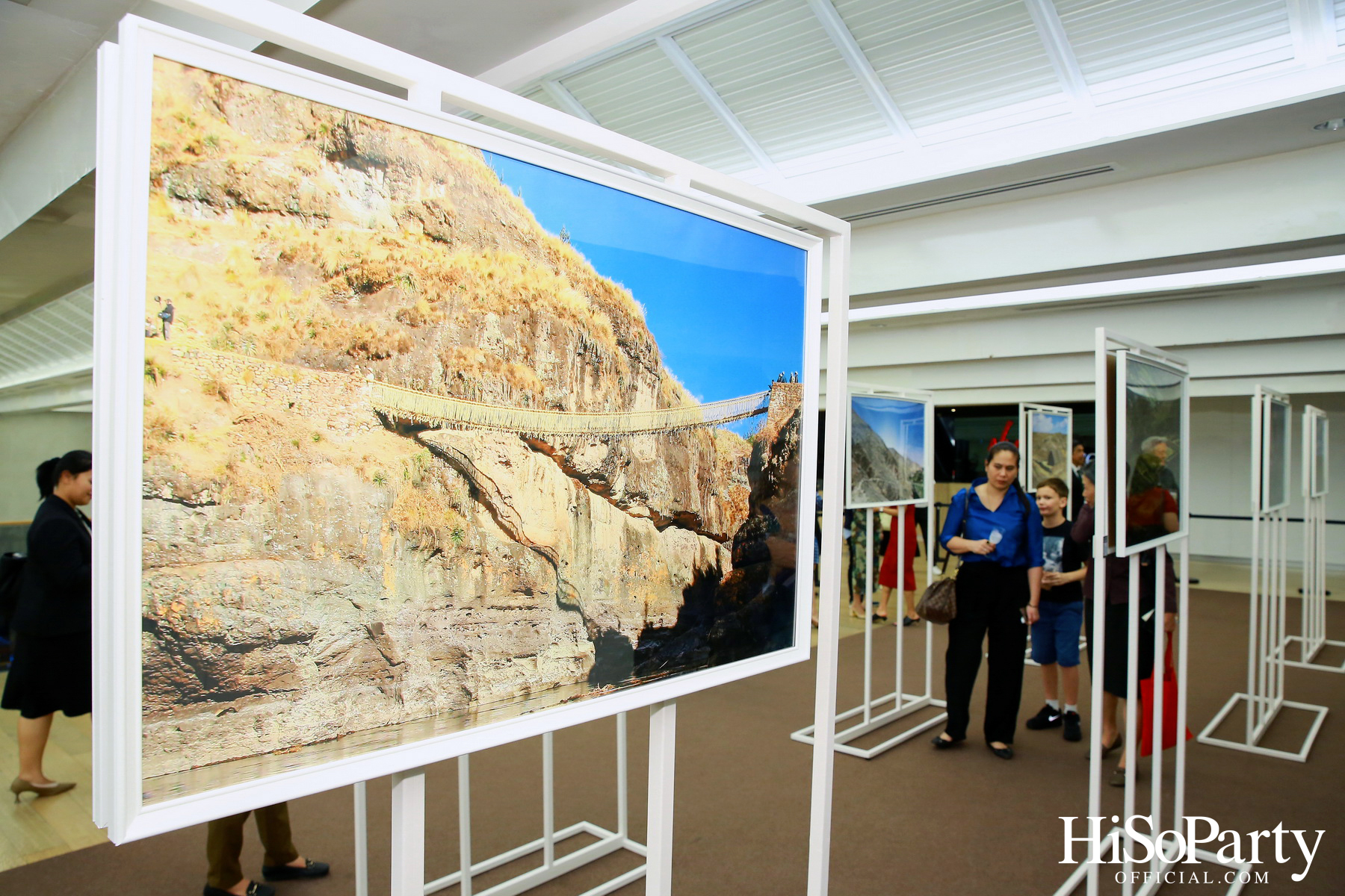 งานเปิดนิทรรศการภาพถ่าย ‘Qhapaq Ñan (คาปักญัน): เส้นทางอินคาอันยิ่งใหญ่’ ณ สยามดิสคัฟเวอรี่