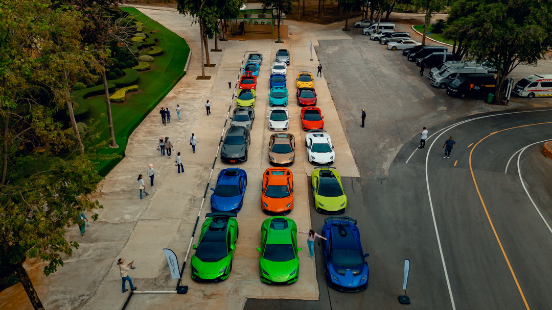 สัมผัสมนต์เสน่ห์ดินแดนแห่งภาคตะวันตกไปกับ ‘Lamborghini Club Thailand Bull Run at Kanchanaburi’