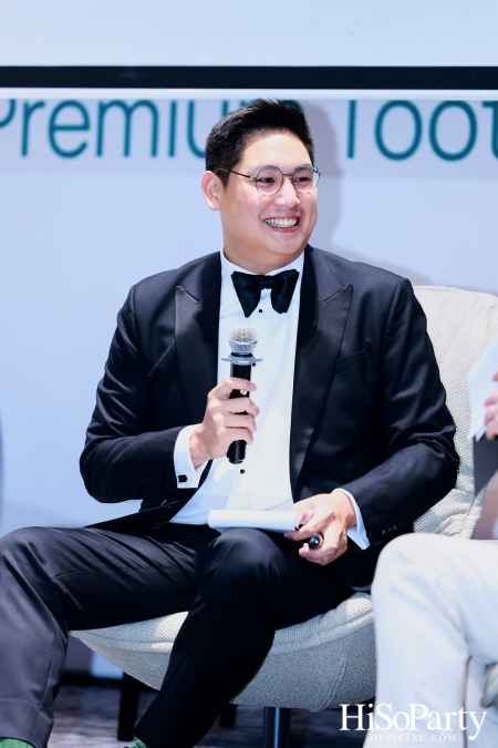 DENTISTE' แถลงข่าวเปิดตัวผลิตภัณฑ์ใหม่ ยาสีฟัน Premium Care พร้อมส่งพรีเซ็นเตอร์คู่รักหวาน ‘หมาก-คิม’ ร่วมบอกรักผ่านภาพยนตร์โฆษณาชุดล่าสุด