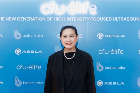 AESLA เปิดตัวนวัตกรรมความงามล่าสุด ‘CFU-Èlife’ จากแบรนด์ Biotec Italia ในงาน ‘The New Generation of High-Intensity Focused Ultrasound’