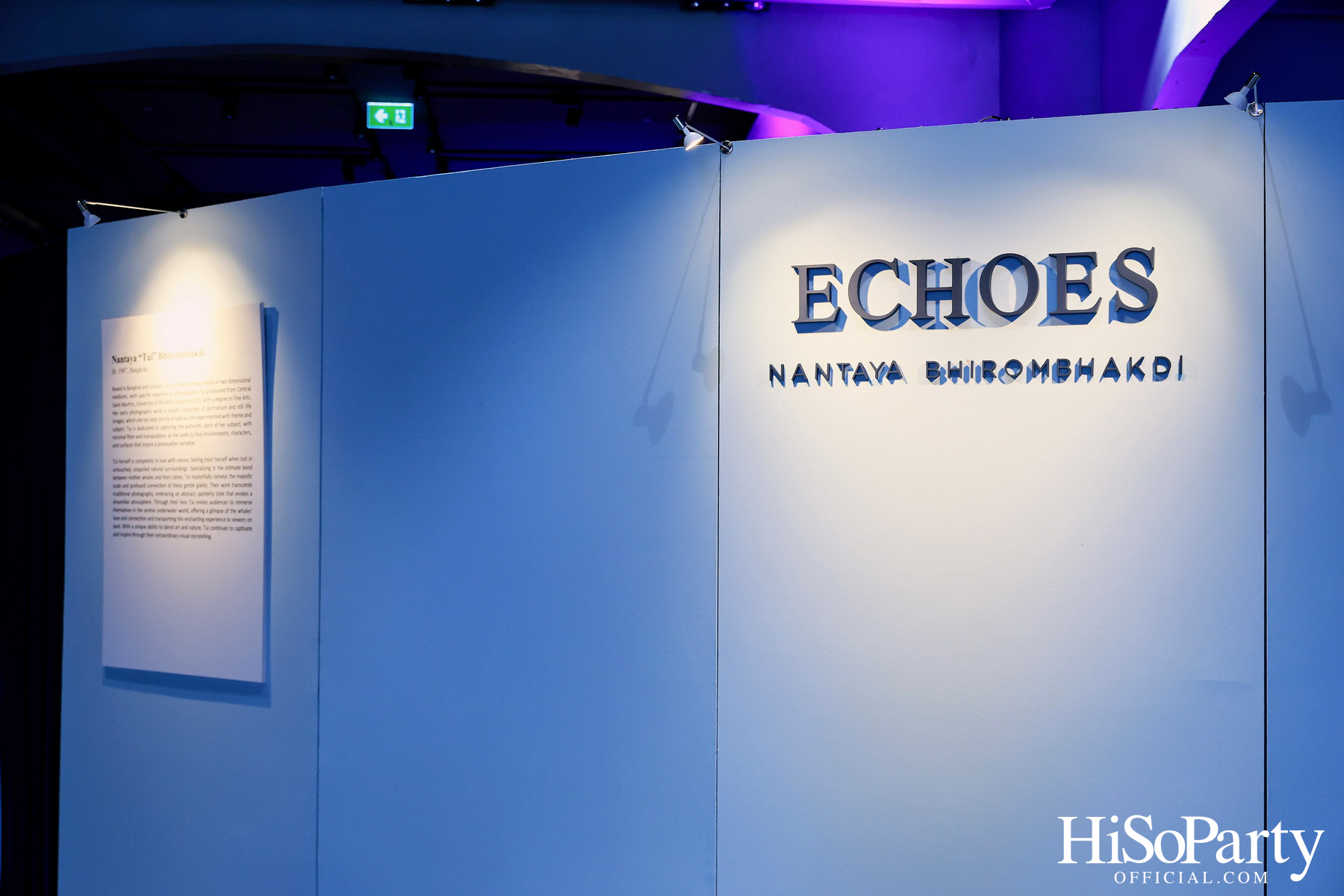 งานเปิด ‘ECHOES’ นิทรรศการภาพถ่าย โดย นันทญา ภิรมย์ภักดี 