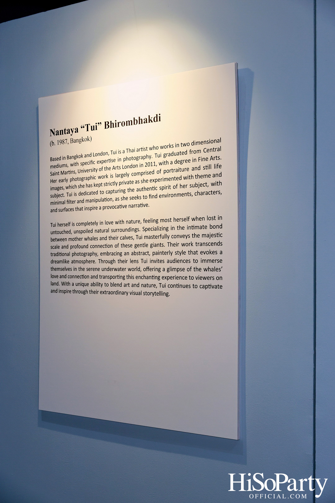 งานเปิด ‘ECHOES’ นิทรรศการภาพถ่าย โดย นันทญา ภิรมย์ภักดี 