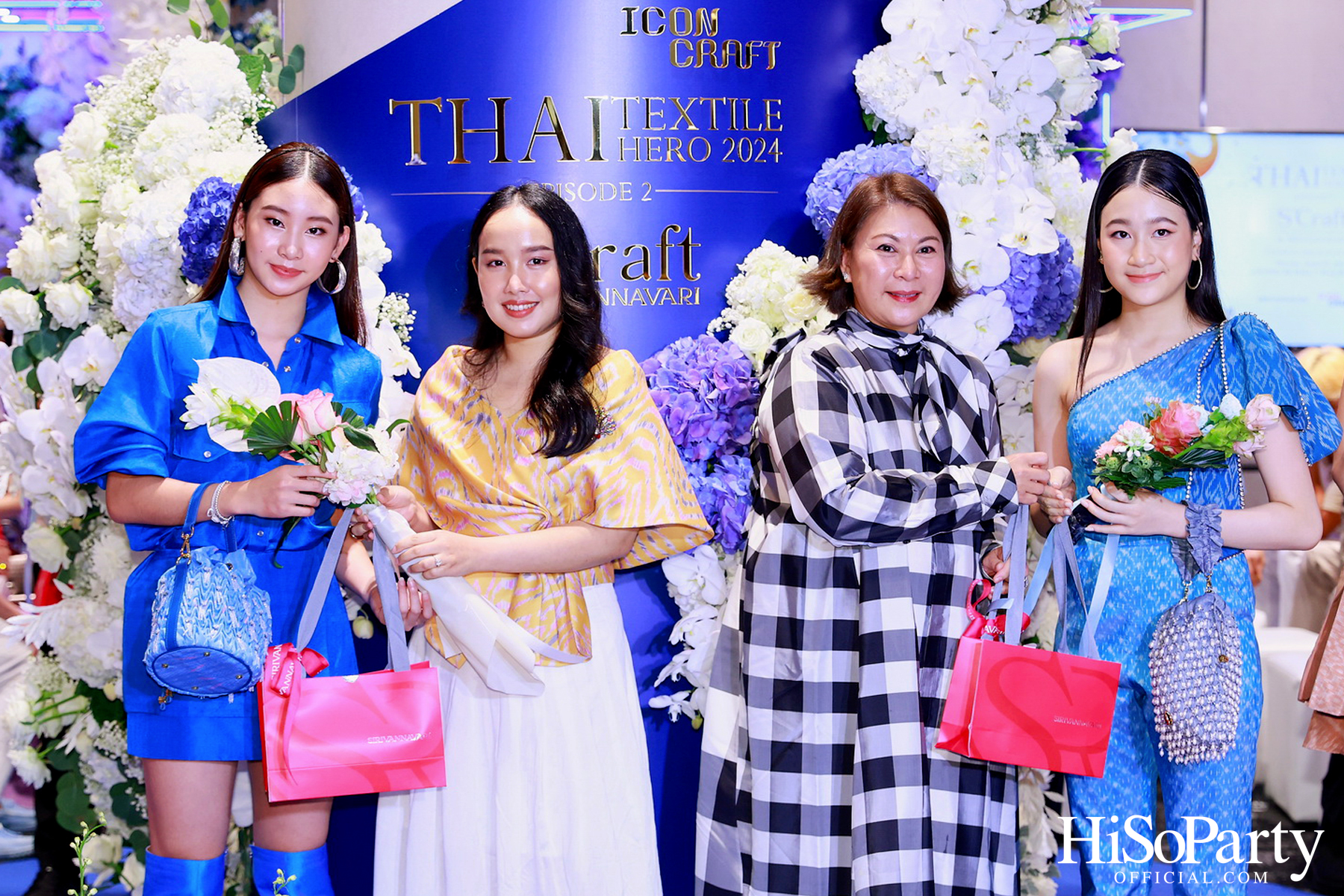 ICONCRAFT ร่วมกับ แบรนด์ SIRIVANNAVARI จัดงาน ‘ICONCRAFT Thai Textile Hero 2024’