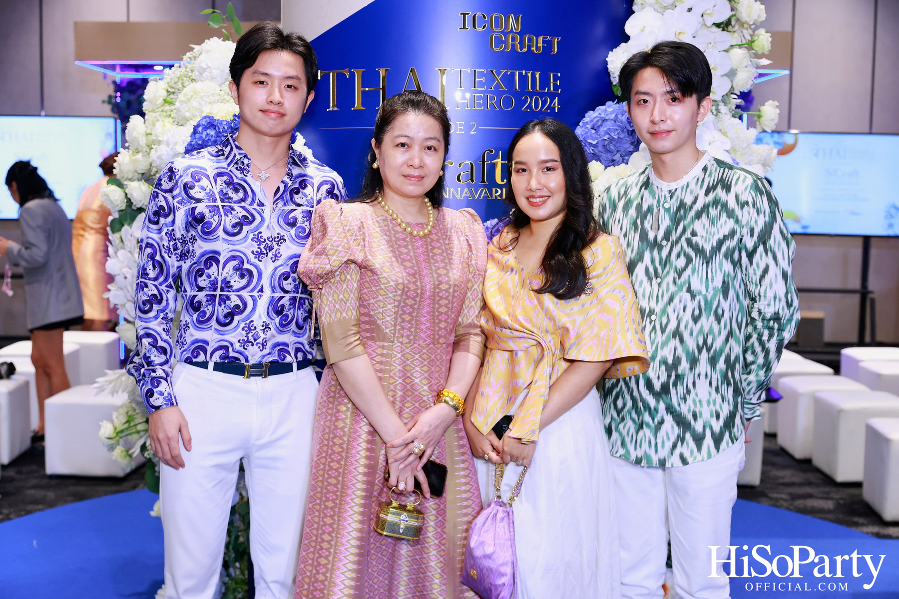 ICONCRAFT ร่วมกับ แบรนด์ SIRIVANNAVARI จัดงาน ‘ICONCRAFT Thai Textile Hero 2024’