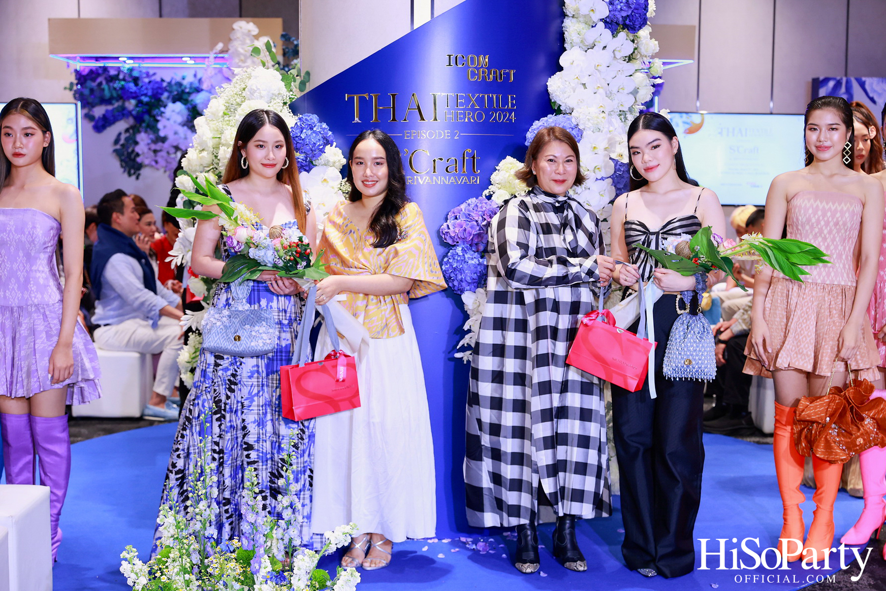 ICONCRAFT ร่วมกับ แบรนด์ SIRIVANNAVARI จัดงาน ‘ICONCRAFT Thai Textile Hero 2024’