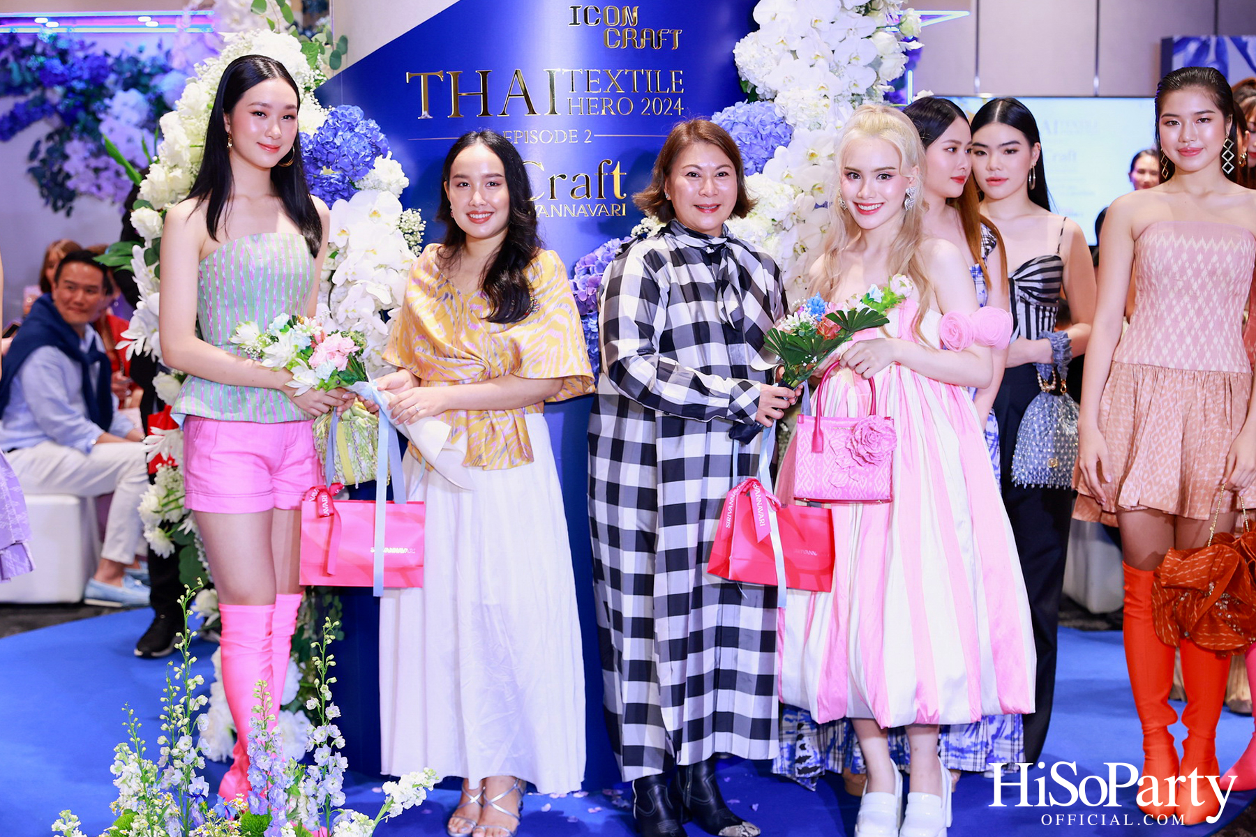 ICONCRAFT ร่วมกับ แบรนด์ SIRIVANNAVARI จัดงาน ‘ICONCRAFT Thai Textile Hero 2024’