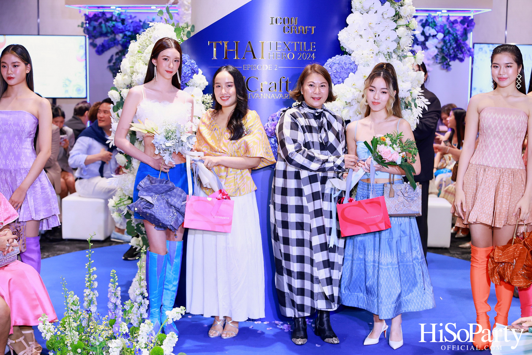 ICONCRAFT ร่วมกับ แบรนด์ SIRIVANNAVARI จัดงาน ‘ICONCRAFT Thai Textile Hero 2024’