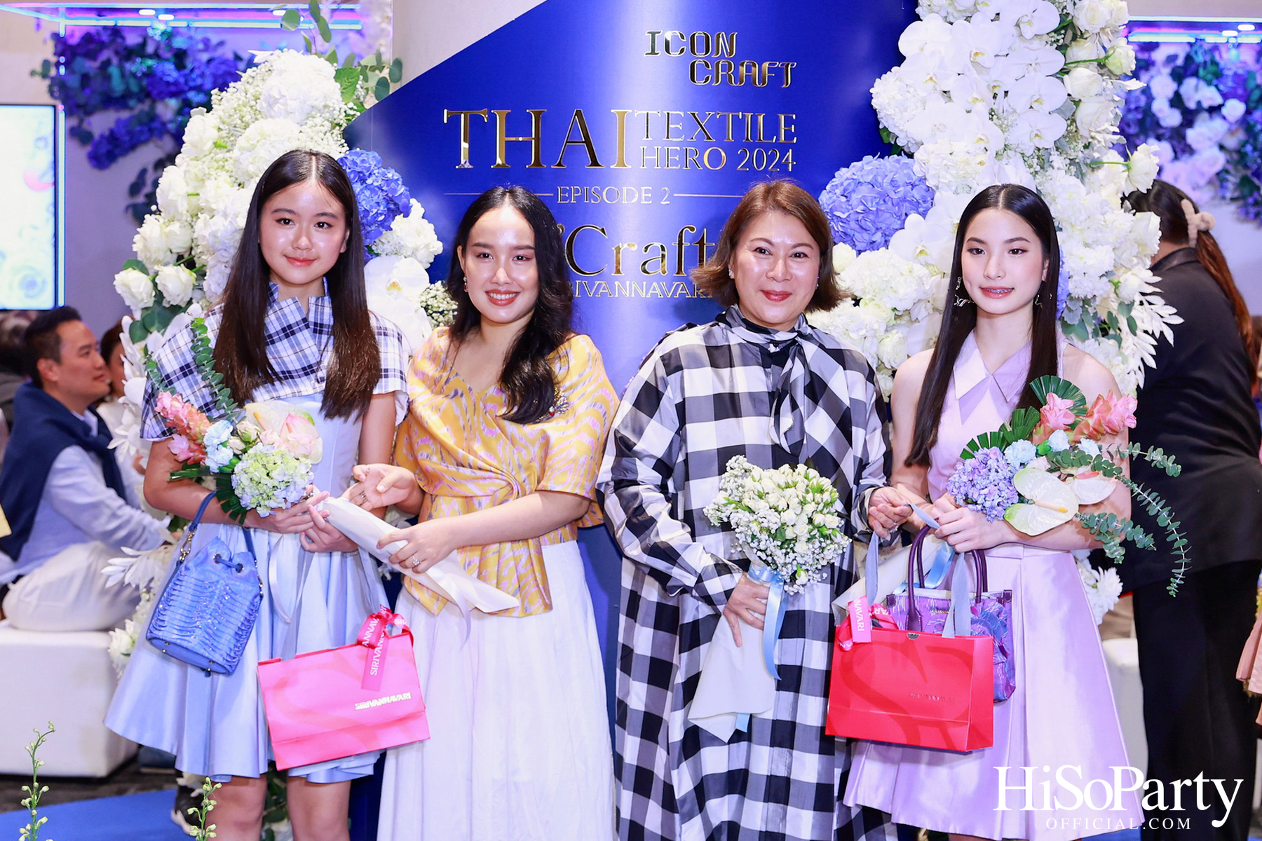 ICONCRAFT ร่วมกับ แบรนด์ SIRIVANNAVARI จัดงาน ‘ICONCRAFT Thai Textile Hero 2024’
