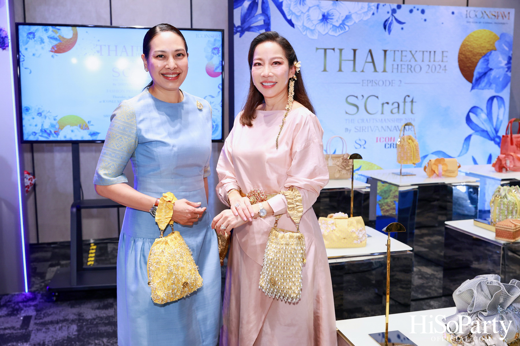 ICONCRAFT ร่วมกับ แบรนด์ SIRIVANNAVARI จัดงาน ‘ICONCRAFT Thai Textile Hero 2024’