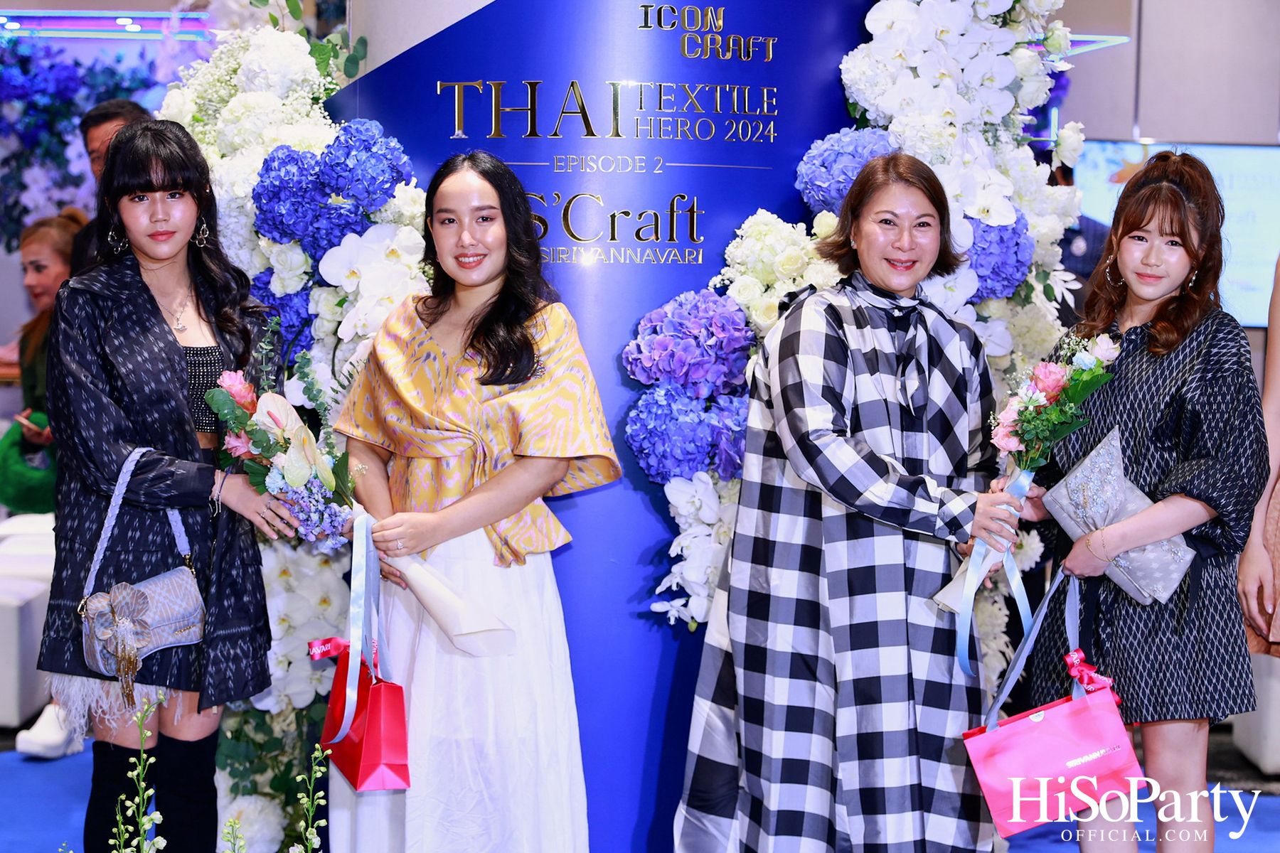 ICONCRAFT ร่วมกับ แบรนด์ SIRIVANNAVARI จัดงาน ‘ICONCRAFT Thai Textile Hero 2024’
