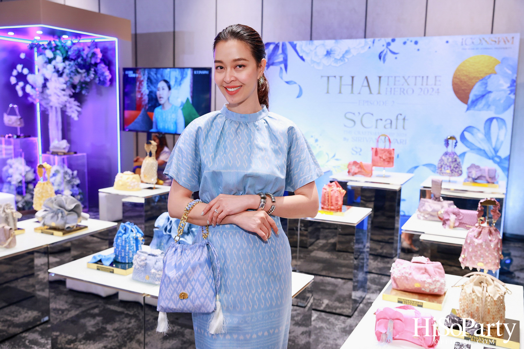 ICONCRAFT ร่วมกับ แบรนด์ SIRIVANNAVARI จัดงาน ‘ICONCRAFT Thai Textile Hero 2024’