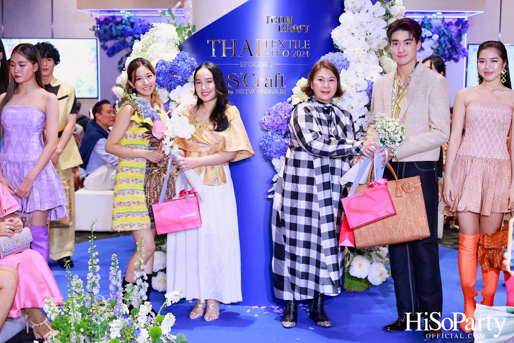 ICONCRAFT ร่วมกับ แบรนด์ SIRIVANNAVARI จัดงาน ‘ICONCRAFT Thai Textile Hero 2024’