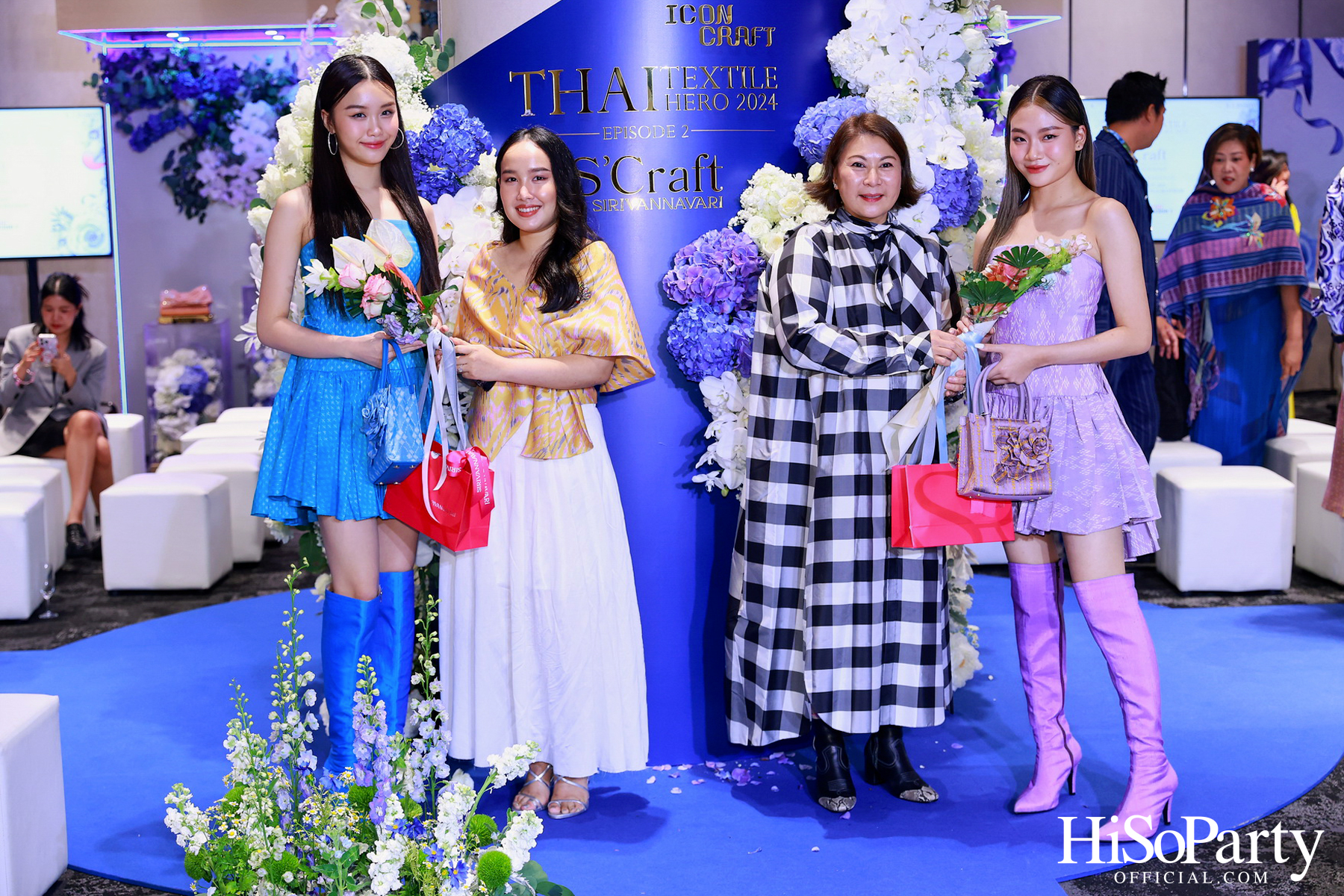 ICONCRAFT ร่วมกับ แบรนด์ SIRIVANNAVARI จัดงาน ‘ICONCRAFT Thai Textile Hero 2024’