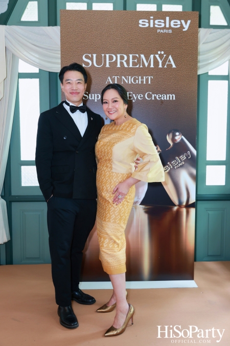 งานเปิดตัว SUPREMŸA AT NIGHT The Supreme Anti-Aging Eye Cream ผลิตภัณฑ์ฟื้นฟูผิวรอบดวงตา จาก SISLEY 