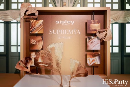 งานเปิดตัว SUPREMŸA AT NIGHT The Supreme Anti-Aging Eye Cream ผลิตภัณฑ์ฟื้นฟูผิวรอบดวงตา จาก SISLEY 