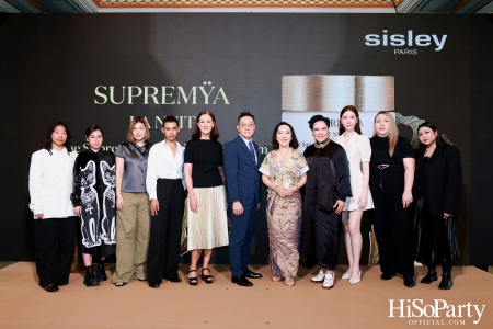 งานเปิดตัว SUPREMŸA AT NIGHT The Supreme Anti-Aging Eye Cream ผลิตภัณฑ์ฟื้นฟูผิวรอบดวงตา จาก SISLEY 