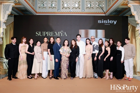 งานเปิดตัว SUPREMŸA AT NIGHT The Supreme Anti-Aging Eye Cream ผลิตภัณฑ์ฟื้นฟูผิวรอบดวงตา จาก SISLEY 