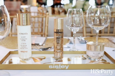 งานเปิดตัว SUPREMŸA AT NIGHT The Supreme Anti-Aging Eye Cream ผลิตภัณฑ์ฟื้นฟูผิวรอบดวงตา จาก SISLEY 