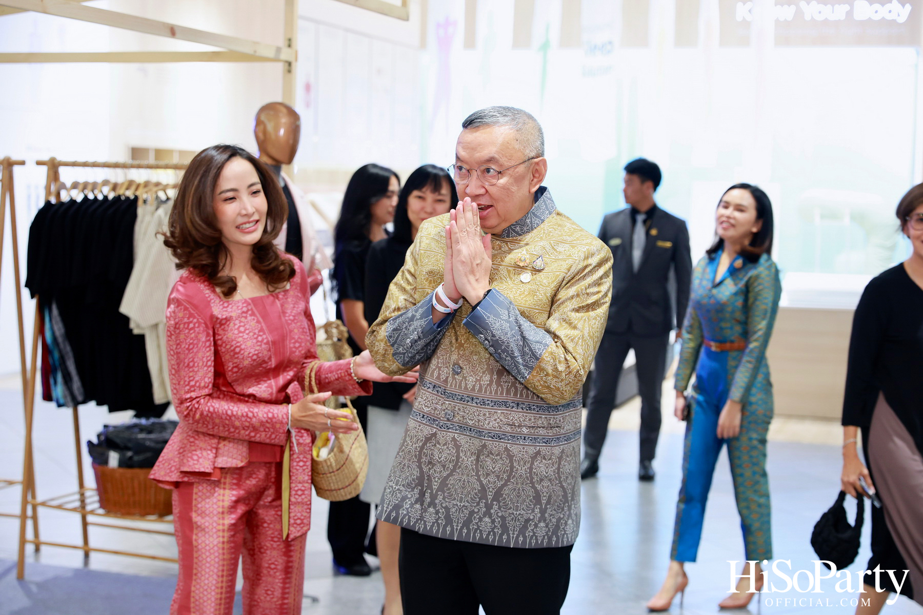 งานเปิดนิทรรศการผ้าไทย THAI TEXTILE HEROES 2024 EPISODE 3: ‘Colors of Buriram’
