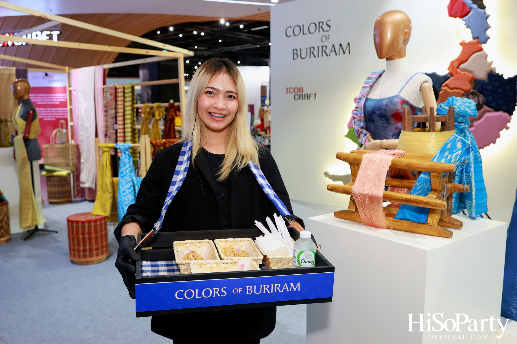 งานเปิดนิทรรศการผ้าไทย THAI TEXTILE HEROES 2024 EPISODE 3: ‘Colors of Buriram’