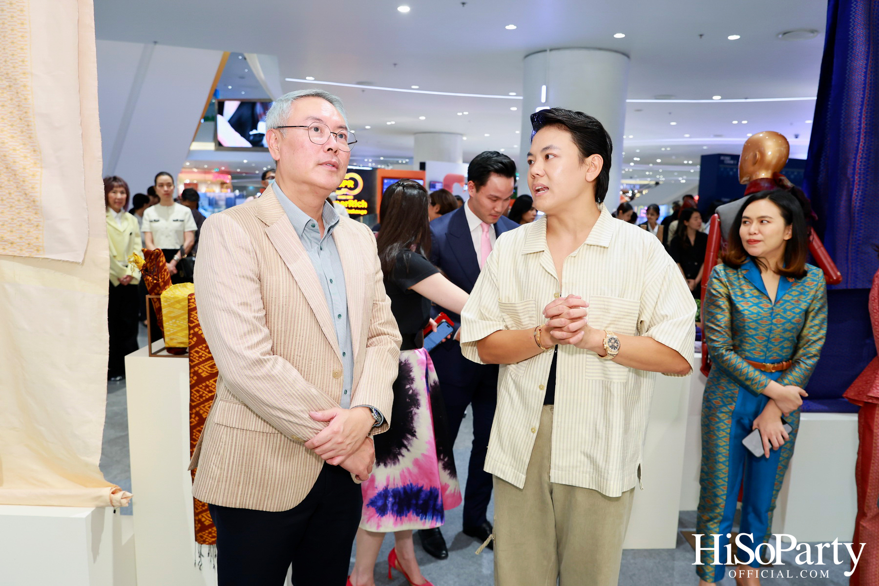 งานเปิดนิทรรศการผ้าไทย THAI TEXTILE HEROES 2024 EPISODE 3: ‘Colors of Buriram’