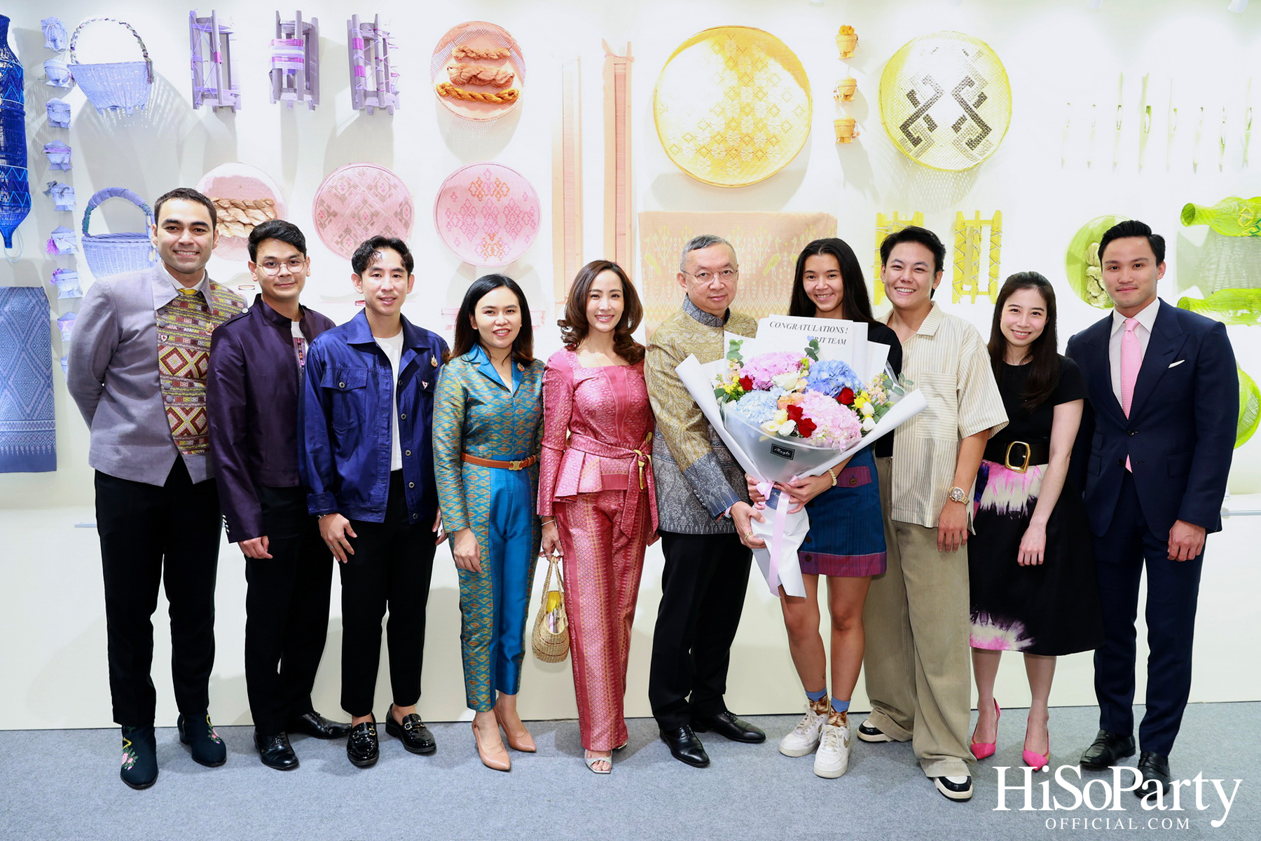 งานเปิดนิทรรศการผ้าไทย THAI TEXTILE HEROES 2024 EPISODE 3: ‘Colors of Buriram’