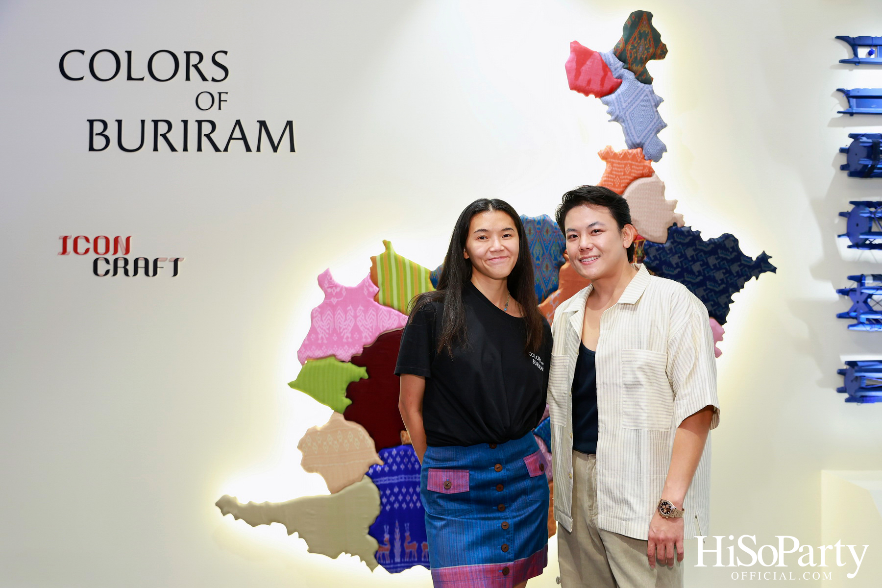งานเปิดนิทรรศการผ้าไทย THAI TEXTILE HEROES 2024 EPISODE 3: ‘Colors of Buriram’