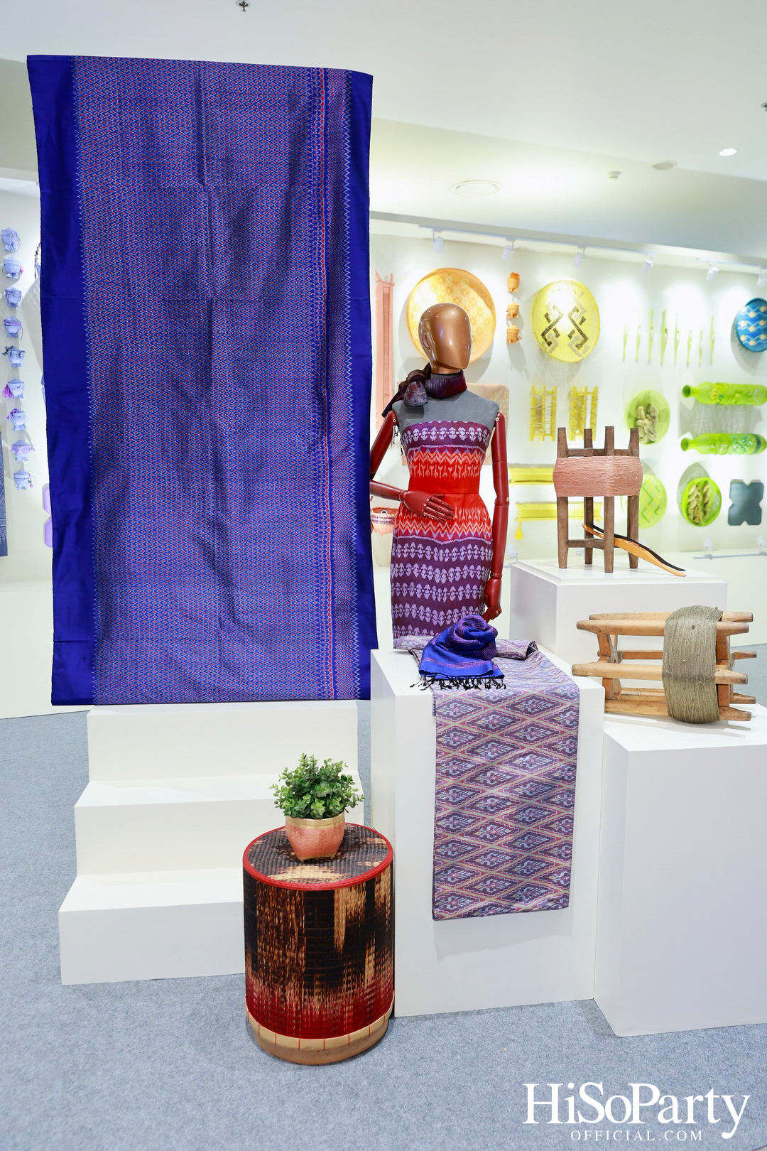 งานเปิดนิทรรศการผ้าไทย THAI TEXTILE HEROES 2024 EPISODE 3: ‘Colors of Buriram’
