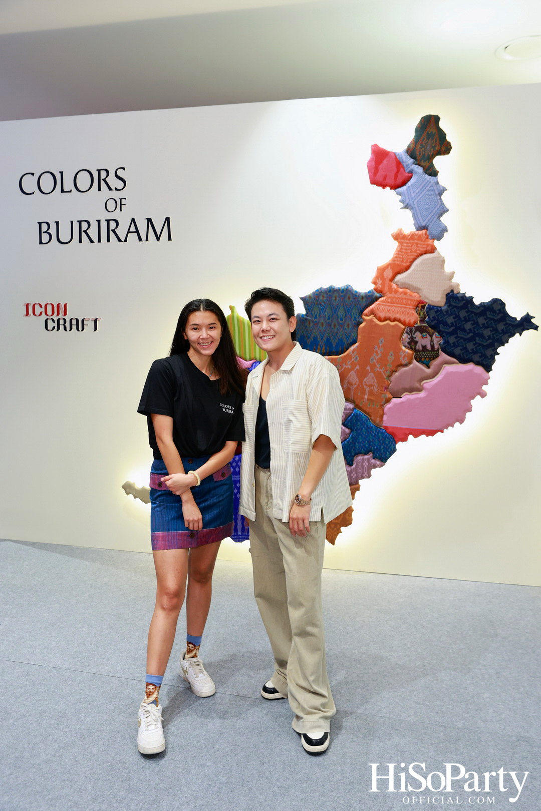 งานเปิดนิทรรศการผ้าไทย THAI TEXTILE HEROES 2024 EPISODE 3: ‘Colors of Buriram’