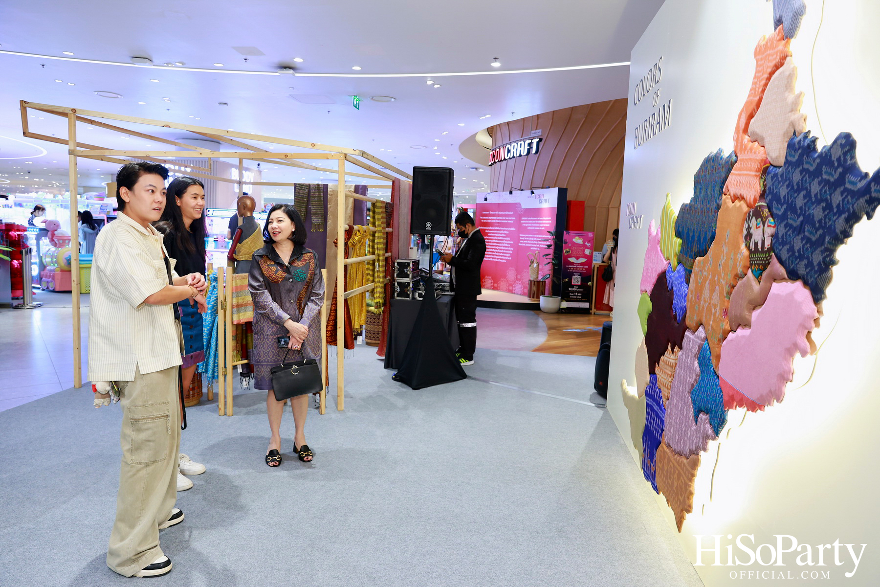 งานเปิดนิทรรศการผ้าไทย THAI TEXTILE HEROES 2024 EPISODE 3: ‘Colors of Buriram’