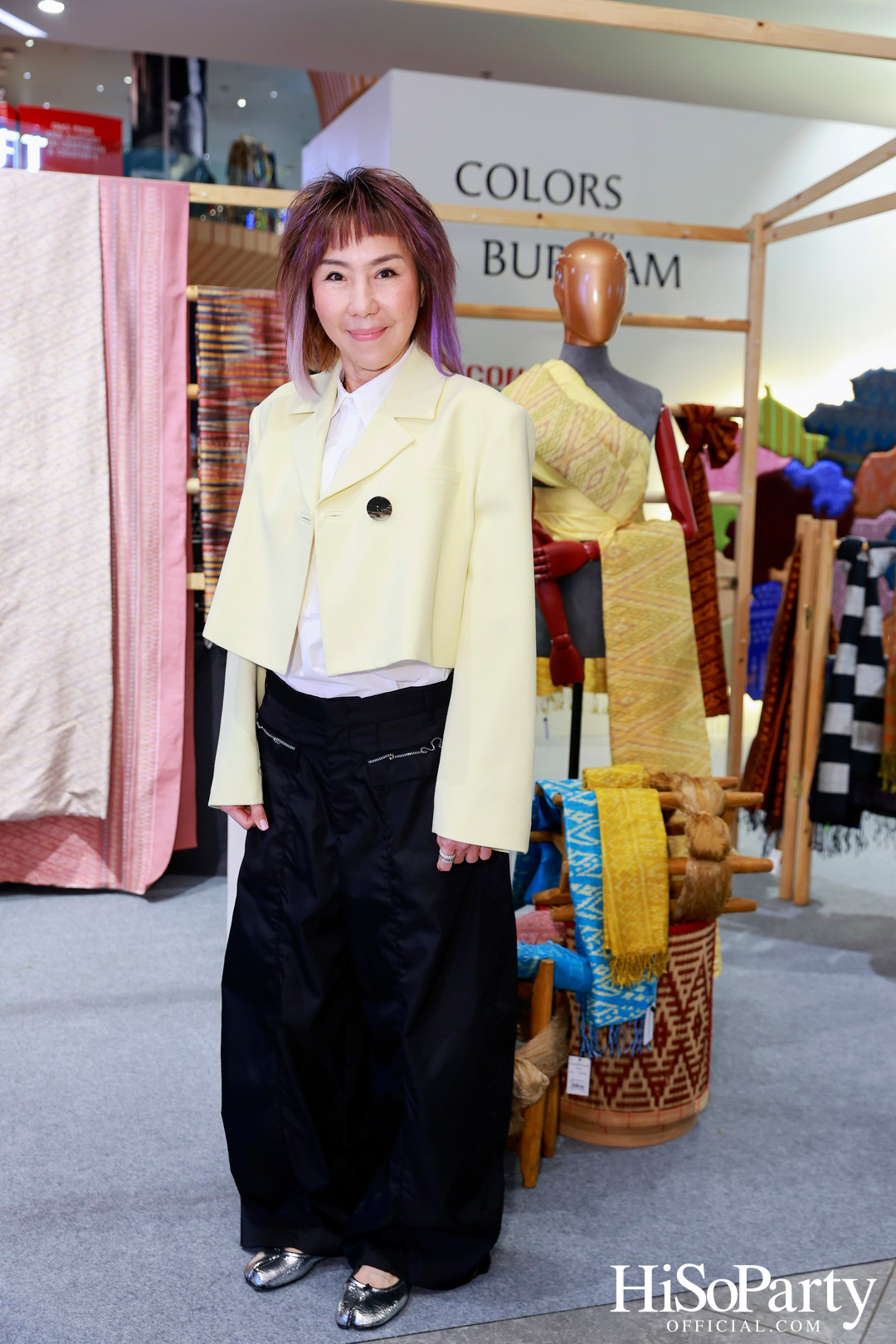 งานเปิดนิทรรศการผ้าไทย THAI TEXTILE HEROES 2024 EPISODE 3: ‘Colors of Buriram’