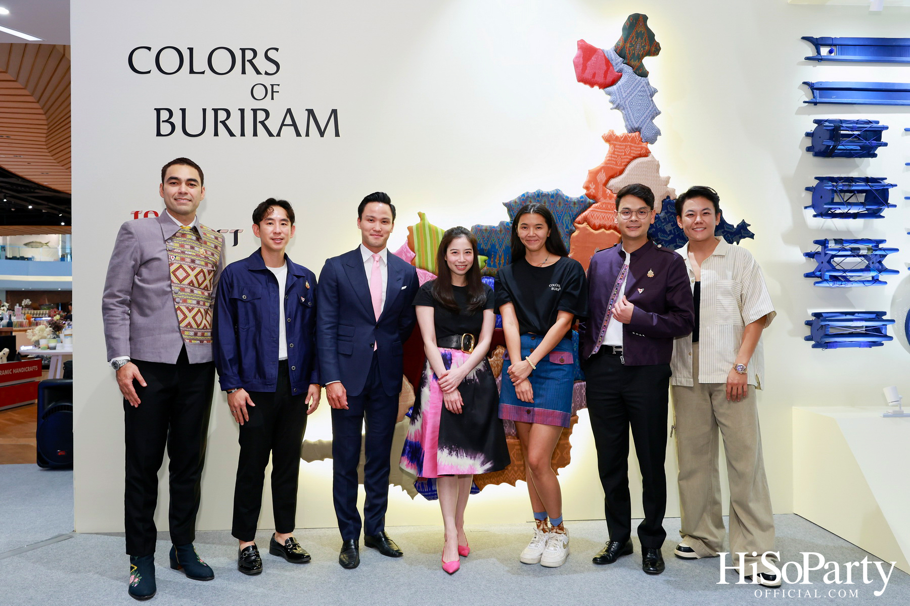 งานเปิดนิทรรศการผ้าไทย THAI TEXTILE HEROES 2024 EPISODE 3: ‘Colors of Buriram’