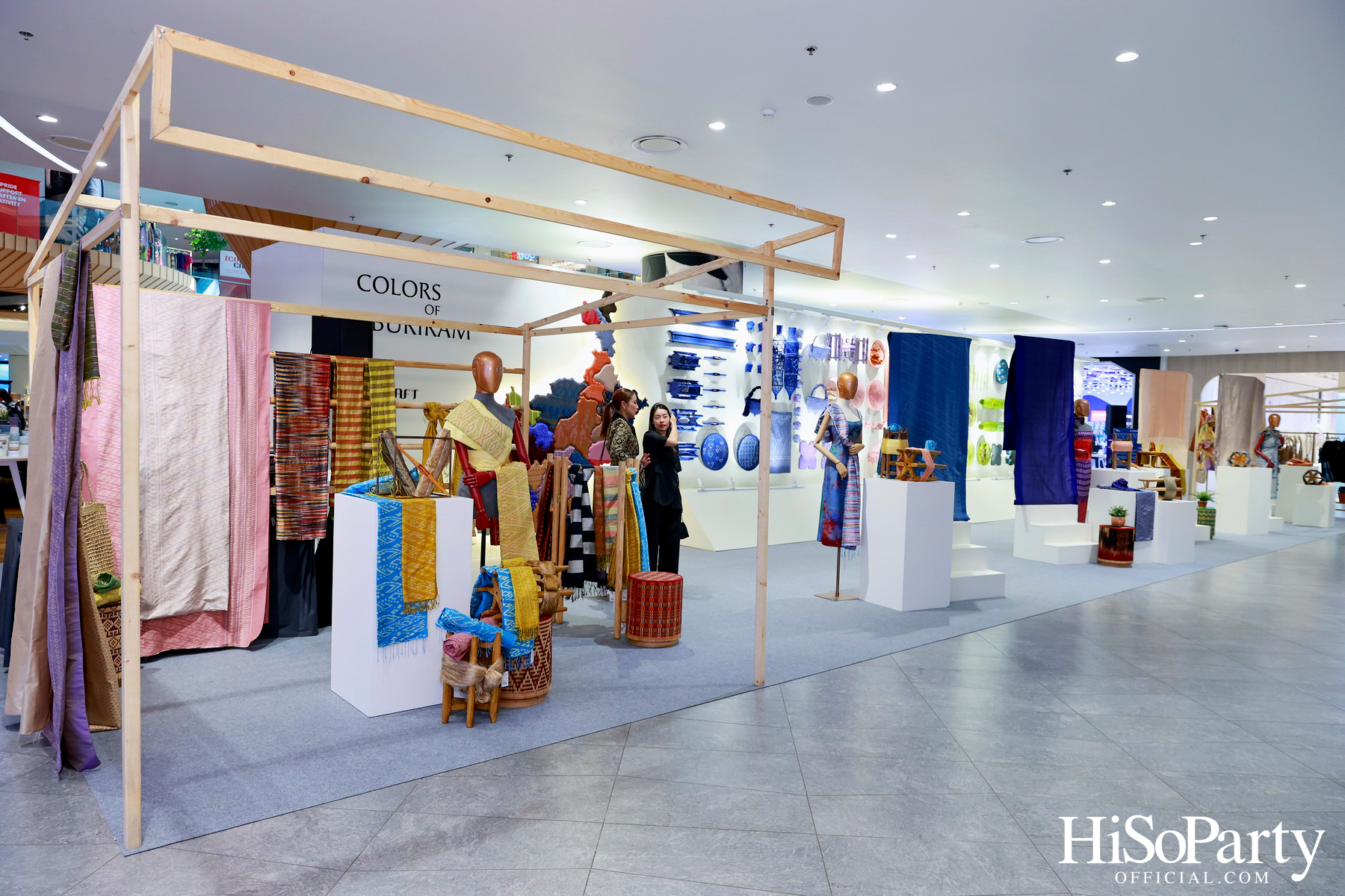 งานเปิดนิทรรศการผ้าไทย THAI TEXTILE HEROES 2024 EPISODE 3: ‘Colors of Buriram’