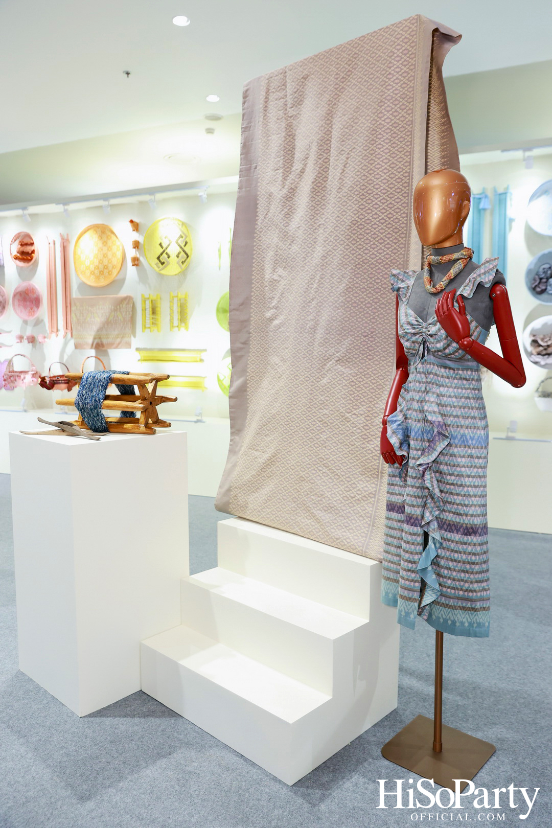 งานเปิดนิทรรศการผ้าไทย THAI TEXTILE HEROES 2024 EPISODE 3: ‘Colors of Buriram’