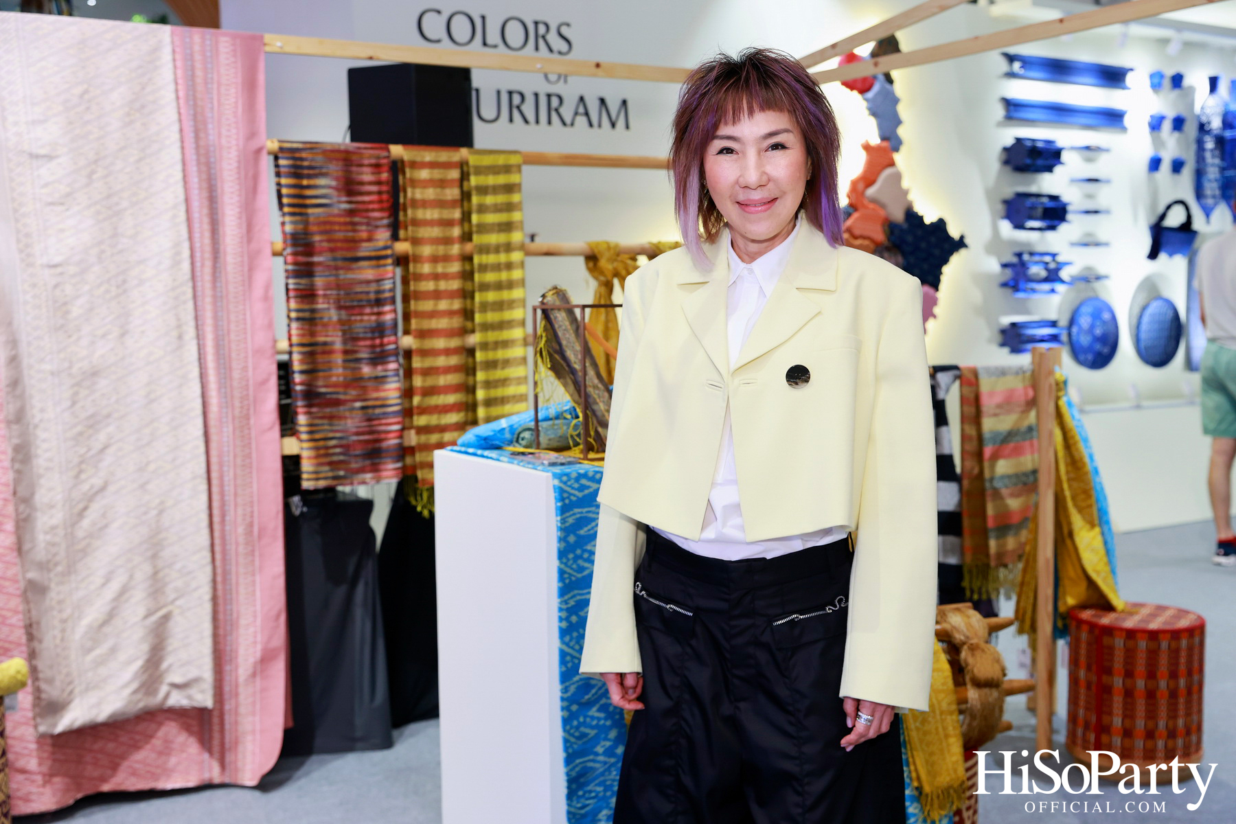 งานเปิดนิทรรศการผ้าไทย THAI TEXTILE HEROES 2024 EPISODE 3: ‘Colors of Buriram’