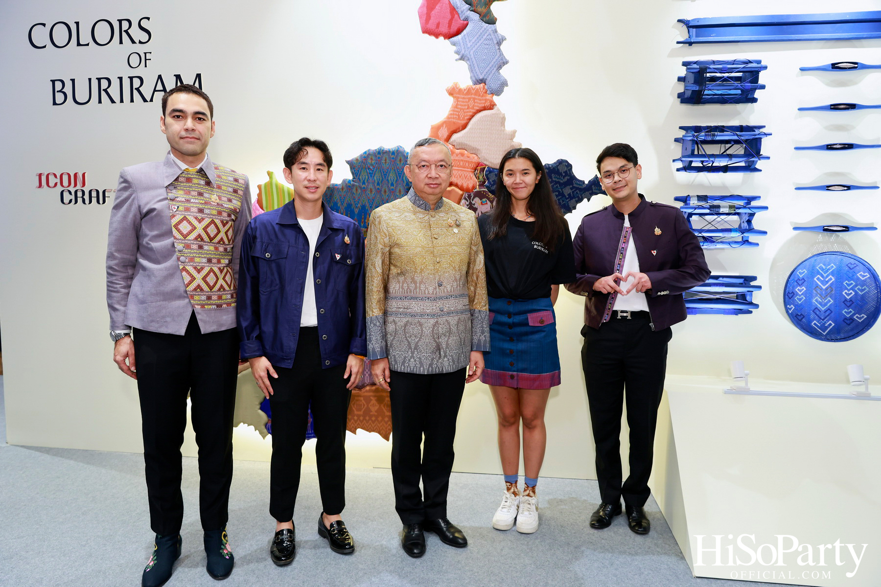 งานเปิดนิทรรศการผ้าไทย THAI TEXTILE HEROES 2024 EPISODE 3: ‘Colors of Buriram’