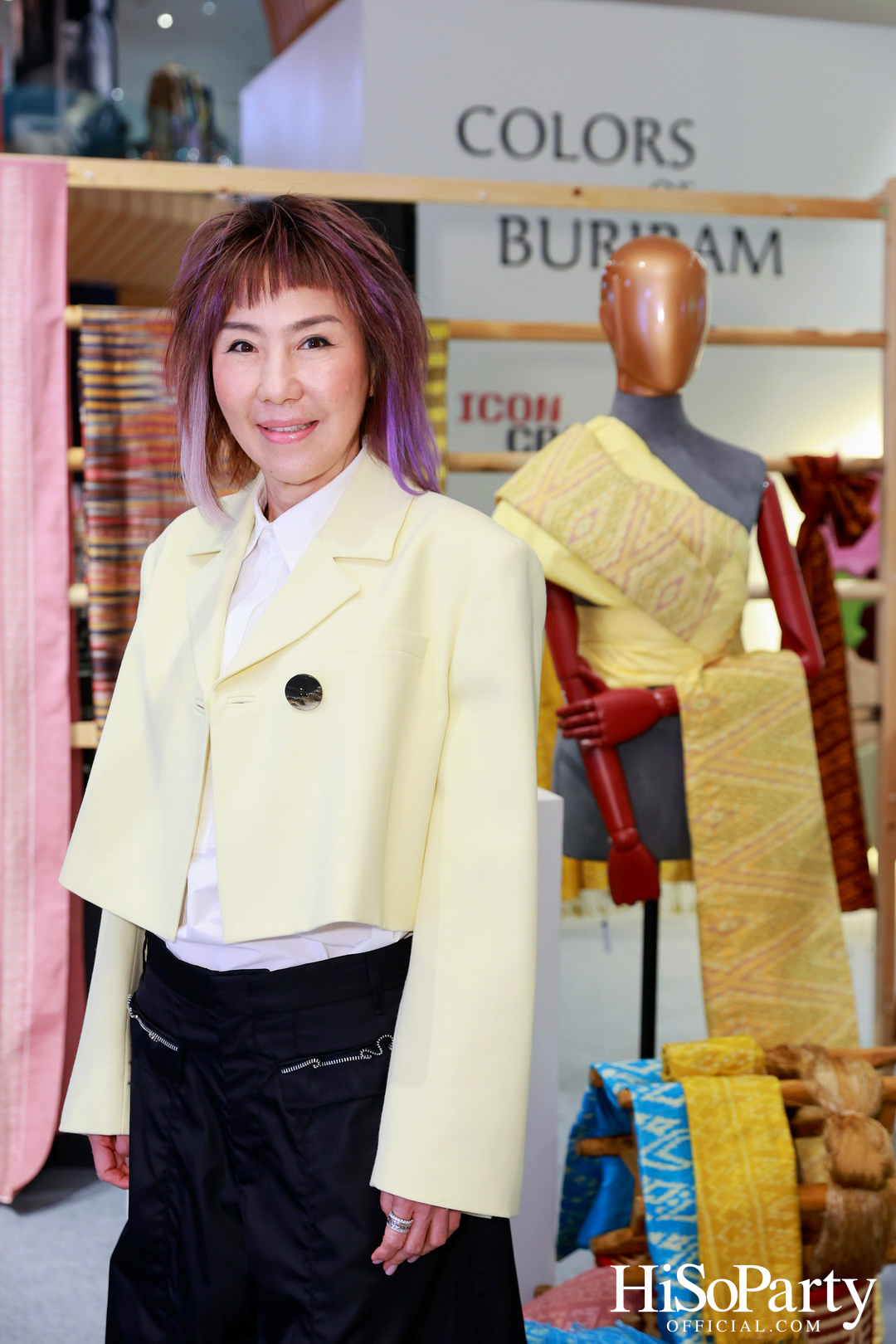 งานเปิดนิทรรศการผ้าไทย THAI TEXTILE HEROES 2024 EPISODE 3: ‘Colors of Buriram’