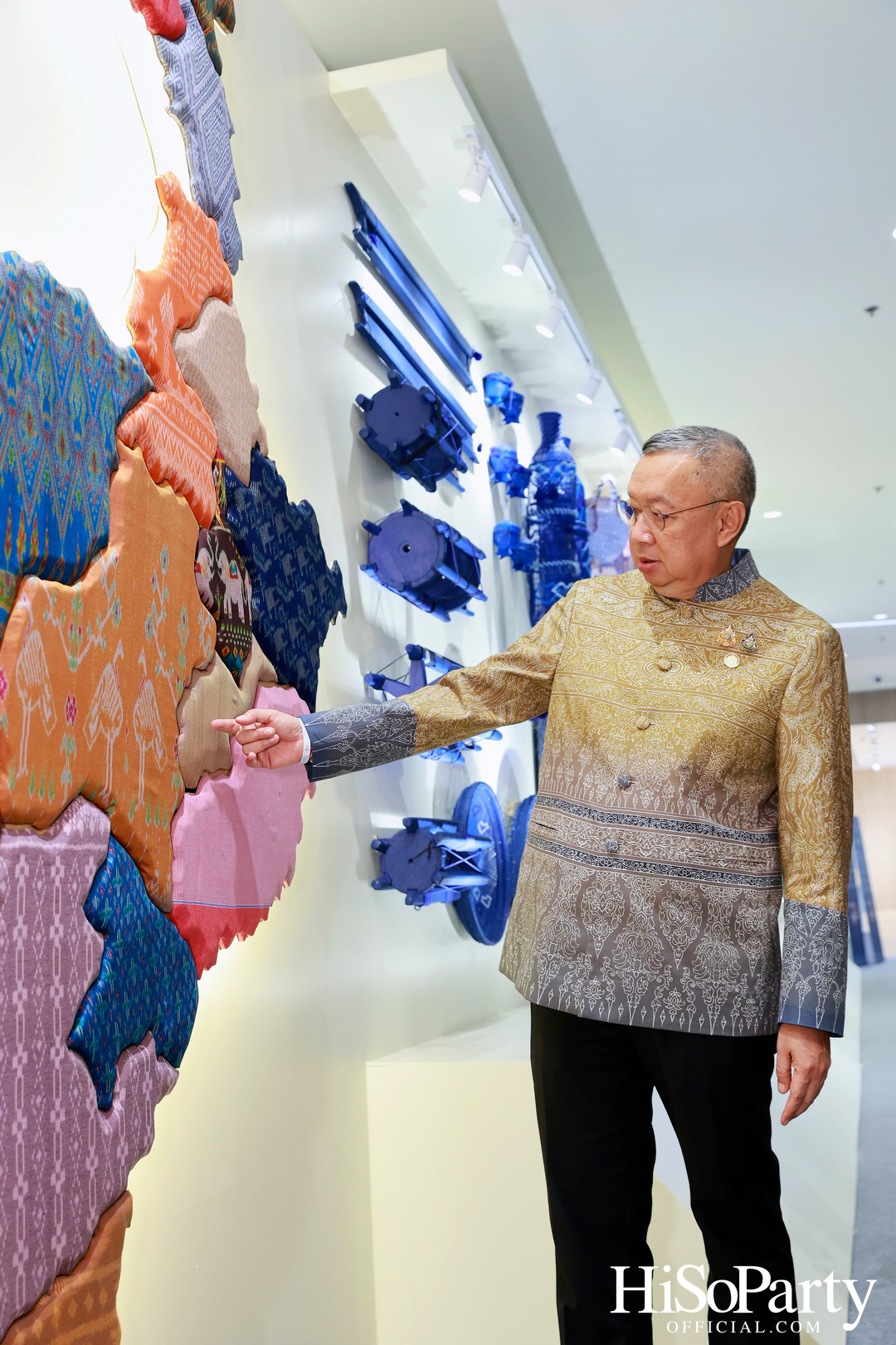 งานเปิดนิทรรศการผ้าไทย THAI TEXTILE HEROES 2024 EPISODE 3: ‘Colors of Buriram’