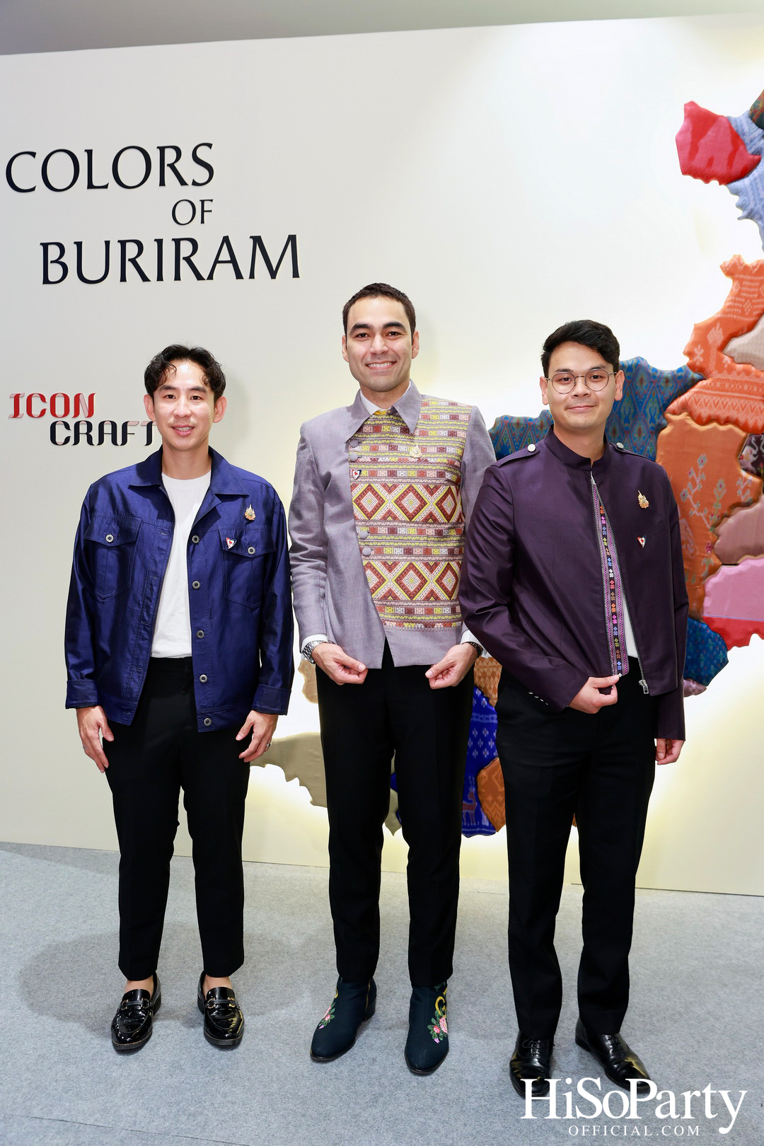 งานเปิดนิทรรศการผ้าไทย THAI TEXTILE HEROES 2024 EPISODE 3: ‘Colors of Buriram’