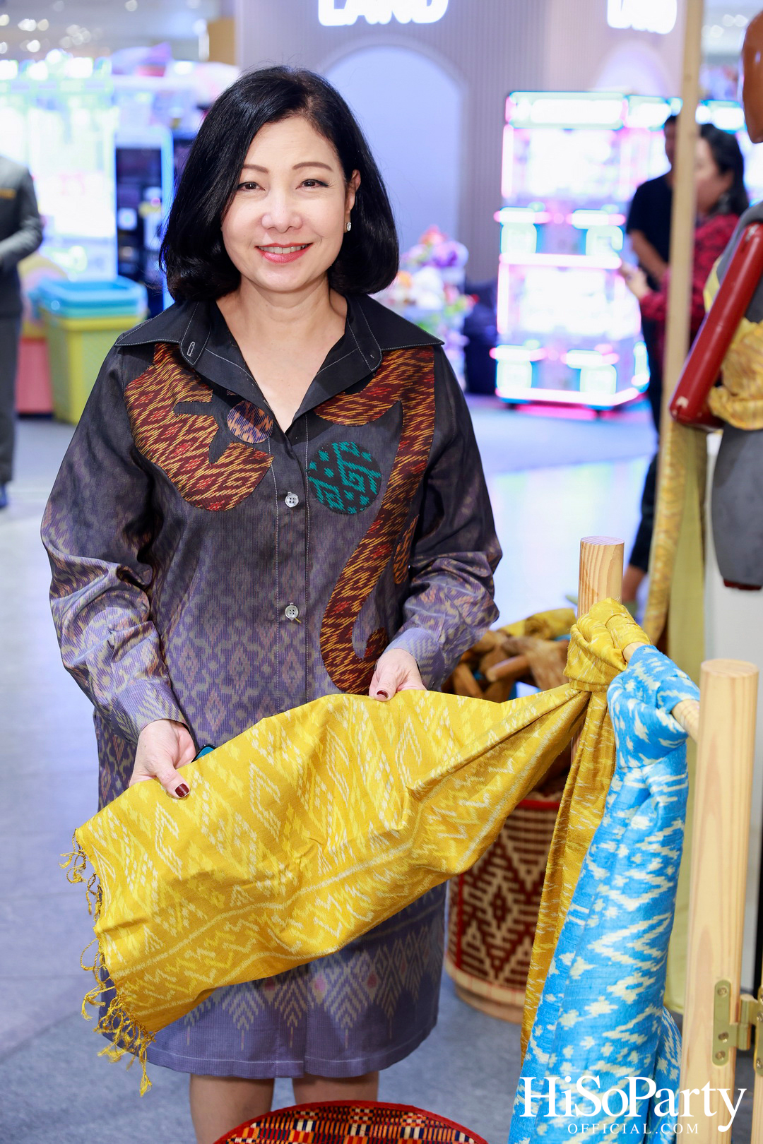 งานเปิดนิทรรศการผ้าไทย THAI TEXTILE HEROES 2024 EPISODE 3: ‘Colors of Buriram’