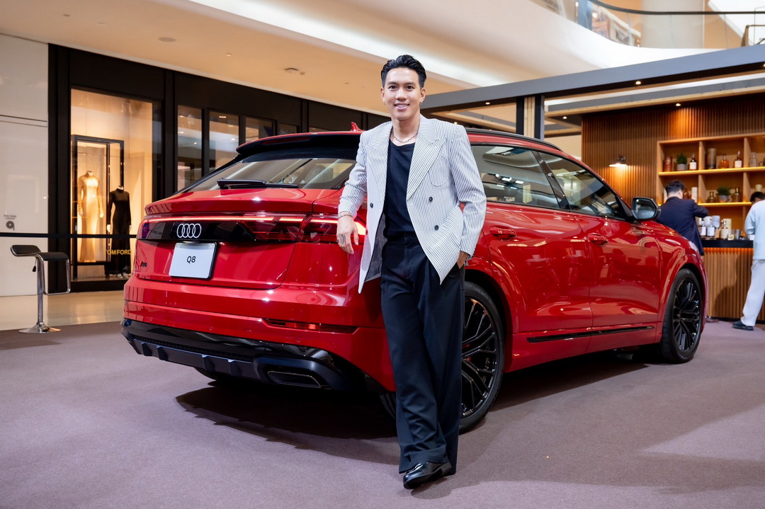 Audi เปิดตัว Flagship SUV ตัวท็อป Q8 ขุมพลัง Plug-in Hybrid เจเนอเรชั่นล่าสุดที่เซ็นทรัลเอ็มบาสซี