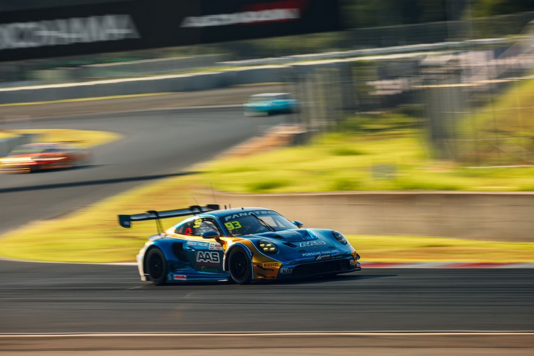 เต๊อะ วุฒิกร และทีมเมทคว้า ‘Top 5’ ในการแข่งขัน Fanatec GT World Challenge Asia 2024 - Round 5 ณ สนามโอกายามะ ประเทศญี่ปุ่น