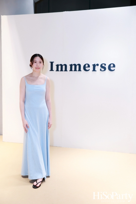 งานเปิดนิทรรศการ ‘Immerse ภวังค์วารี’ จัดแสดงระหว่างวันที่ 1 – 21 ตุลาคม พ.ศ. 2567 ณ Q Stadium EmQuartier