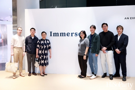 งานเปิดนิทรรศการ ‘Immerse ภวังค์วารี’ จัดแสดงระหว่างวันที่ 1 – 21 ตุลาคม พ.ศ. 2567 ณ Q Stadium EmQuartier