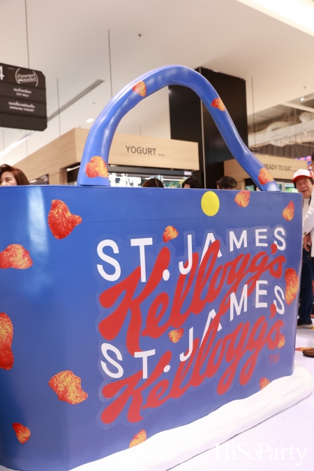 St.James จัด Giant Bag Pop Up Event เปิดตัวคอลเลกชั่นพิเศษ St.James x Kellogg’s x Gourmet