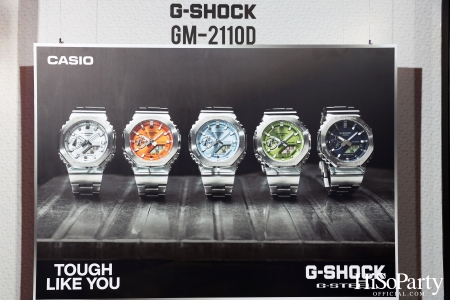 G-SHOCK เปิดตัวแคมเปญใหม่ ‘TOUGH LIKE YOU’ ร่วมกับ ‘ซุปเปอร์บอน สิงห์มาวิน’ แบรนด์แอมบาสเดอร์คนใหม่ของนาฬิการุ่น G-STEEL Metal Series