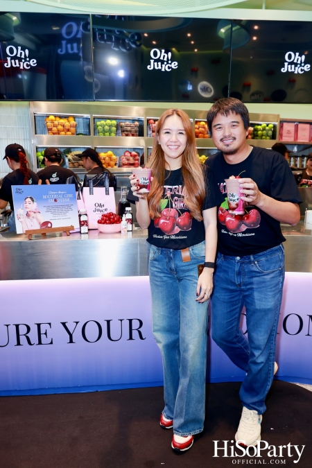 งานเปิดตัว Brand Admirer คนแรกของน้ำปั่นสมูทตี้เพื่อสุขภาพ ‘Oh! Juice’