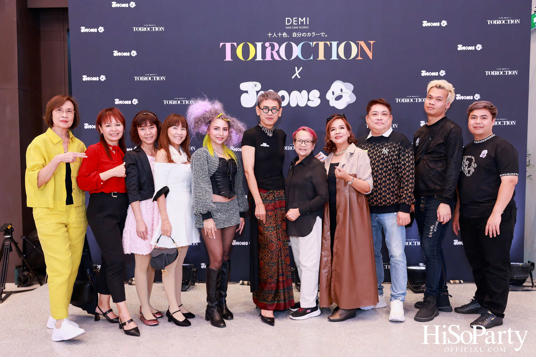 TOIROCTION x JMONS อีเวนต์สุดเอ็กซ์คลูซีฟโดย DEMI HAIR CARE SCIENCE